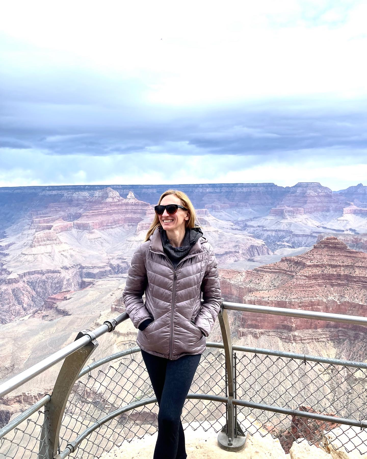 Jaime Foster with Scott Padelsky South Rim Grand Canyon